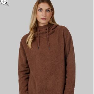 32 Degrees Women’s Shorthair Sherpa Pullover hoodie